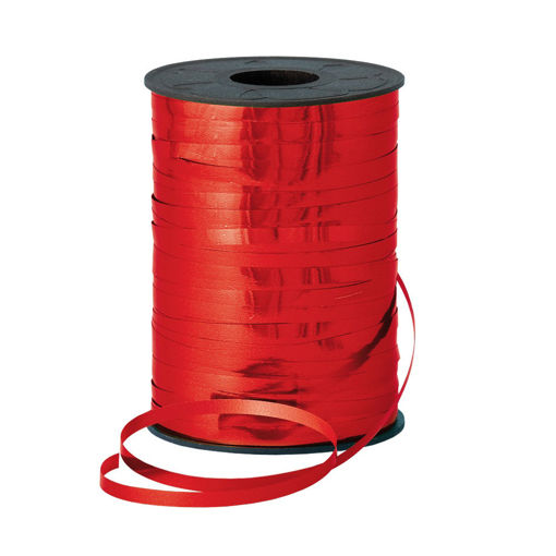 Picture of CURLING RIBBON METALLIC RED 5MM X 500M